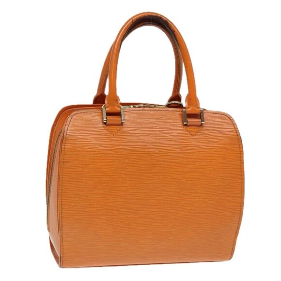 LOUIS VUITTON Epi Pont Neuf Hand Bag Orange Mandarin M5205H LV Auth 83876 - Picture 2 of 16